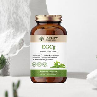 Barlow Naturals美国原装进口绿茶提取物胶囊egcg植物精
