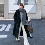 现货-韩剧女主枪驳领双面呢大衣306-AW113-p295-k448，女装毛呢外套，浙宝306