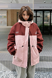 羽绒内胆-2024新款拼色工装冲锋衣-【现货】306-88047-P210-K358，女装羽绒服，浙宝306
