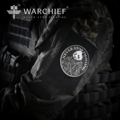 战鹰战术臂章魔术贴军迷装饰