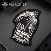 WARCHIEF 军迷刺绣臂章配件章 酋长生命收割者二代臂章战术魔术贴