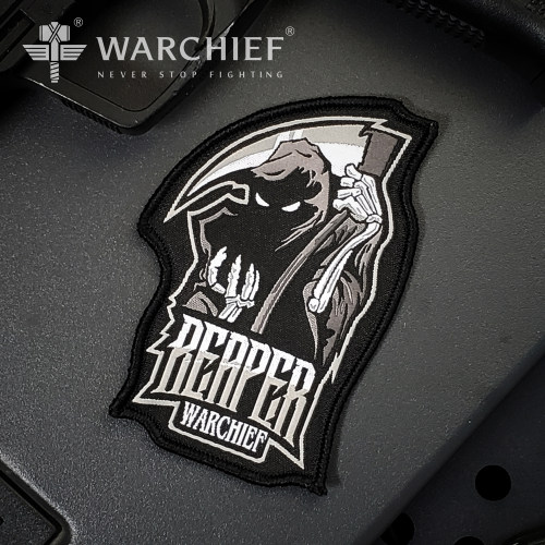 WARCHIEF/酋长生命收割者二代臂章战术魔术贴 军迷刺绣臂章配件章