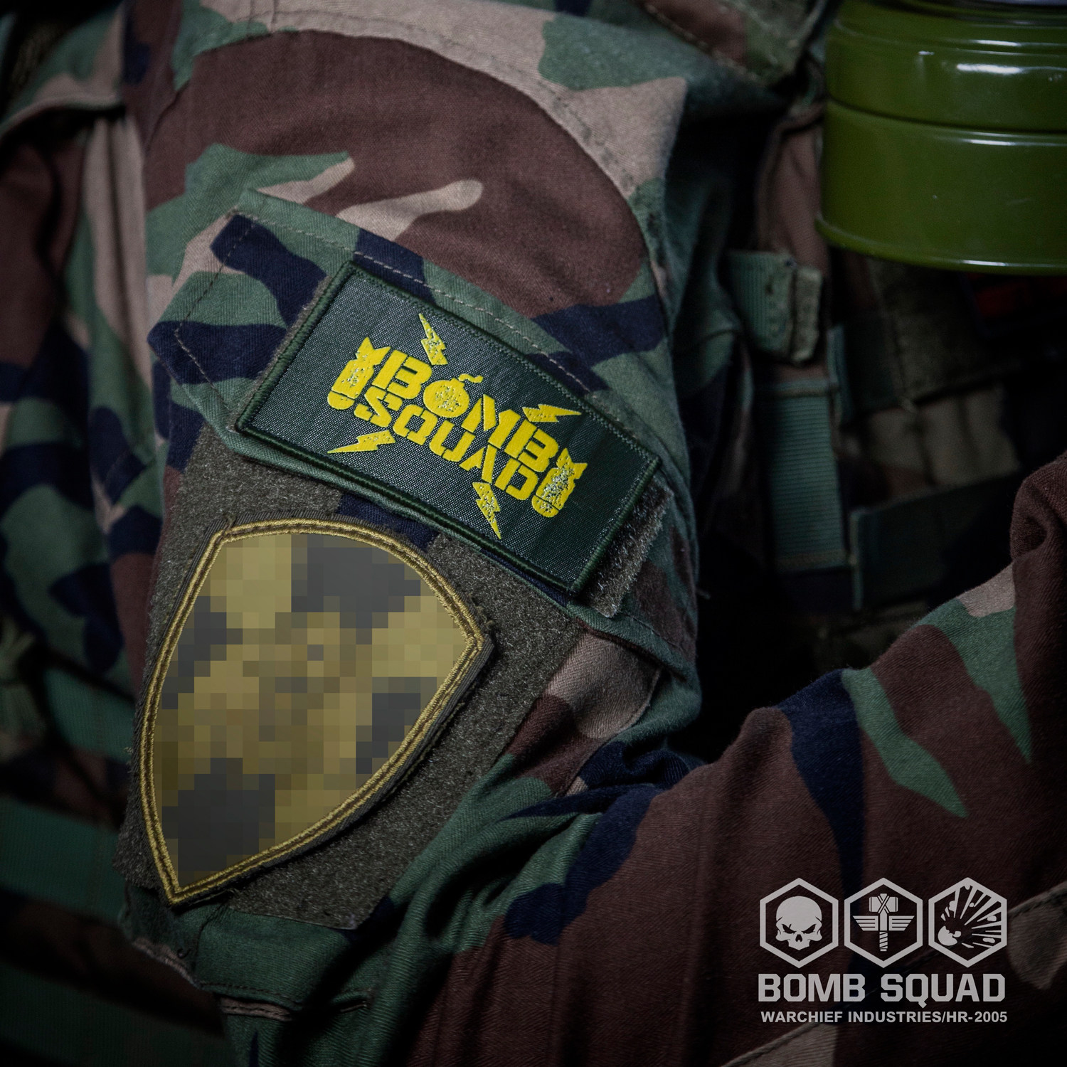 WARCHIEF酋长新品“爆破小组”战斗臂章士气章百搭战术魔术贴章