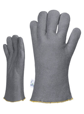 聚酯纤维凯夫拉线缝合耐磨250度2级耐高温GB/T38306-2019防护手套