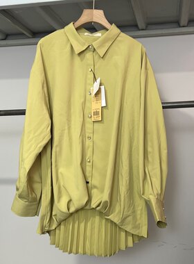 雪纺料下rps家宽松版珍珠扣f码