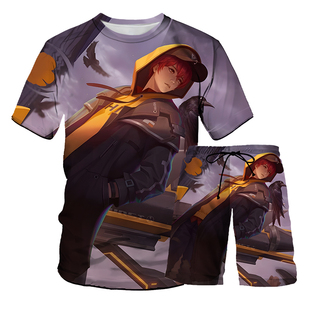 王者荣耀短裤夏季2025刘备时之恋人直筒裤宿舍男女套装沙滩裤潮流