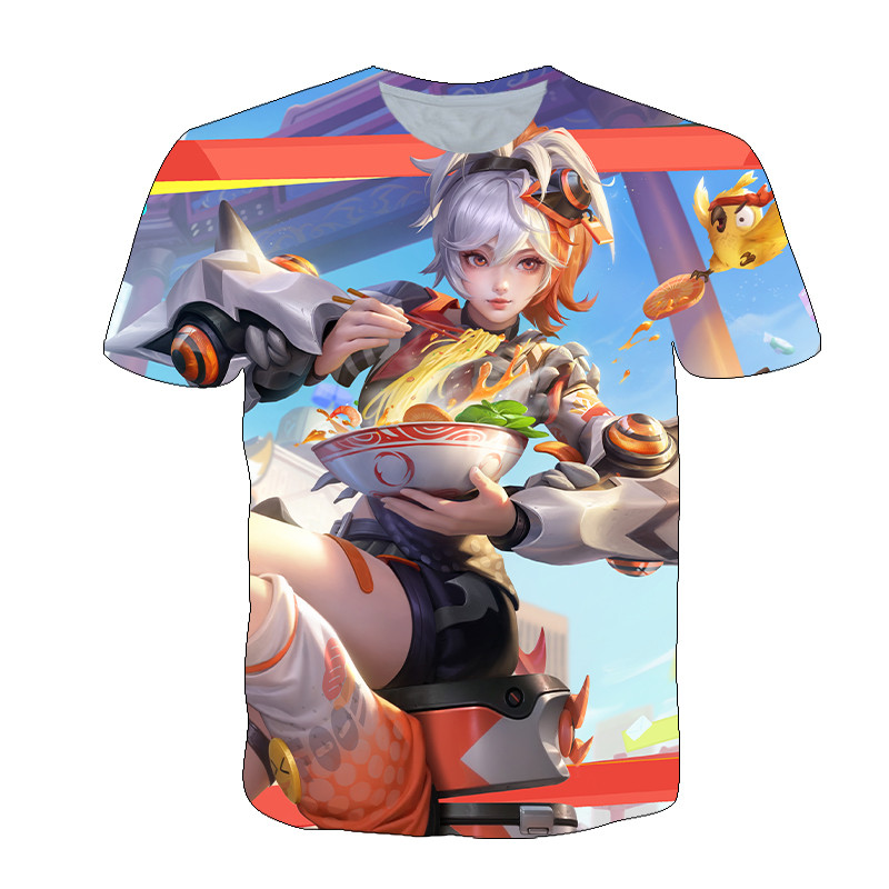 王者荣耀姬小满妄想食味衣服男女装短袖t恤夏季青少年儿童COS上衣,男装,T恤,淘宝优惠券,粉丝福利购,淘宝优惠卷