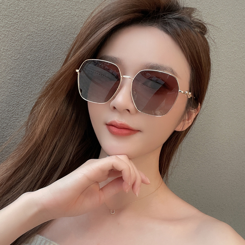 倪妮同款多边形墨镜2025新款