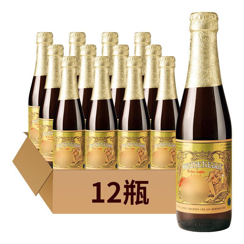 [Imported]Belgium Lindemans Lindeman Peach fruit monosodium glutamate lady Beer 250ml*12in the Liquor , Beer  category - from Buy2taobao.com to provide professional Taobao agent buy service