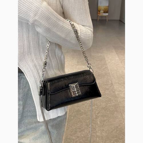 Clean Knоck包包女2026新款复古小方包小众百搭单肩斜挎包通勤包