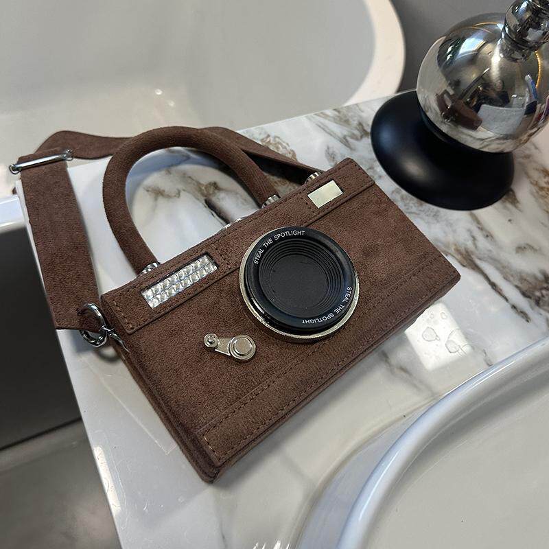 Clean Knоck复古小众包包女2026新款盒子包链条相机高级感斜挎包
