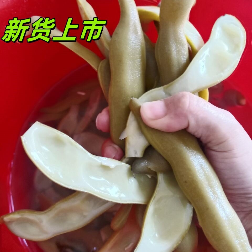 26年新货上市新鲜虎老豆广东梅州客家特产带皮狗爪豆真空包装