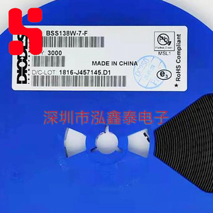BSS138DW-7-F 美台 SOT-363 场效应管MOSFET 50V 200mW 丝印K38