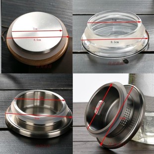 耐高温玻璃壶盖 花草茶具花茶壶配件花茶壶盖子过滤内胆 茶壶配件