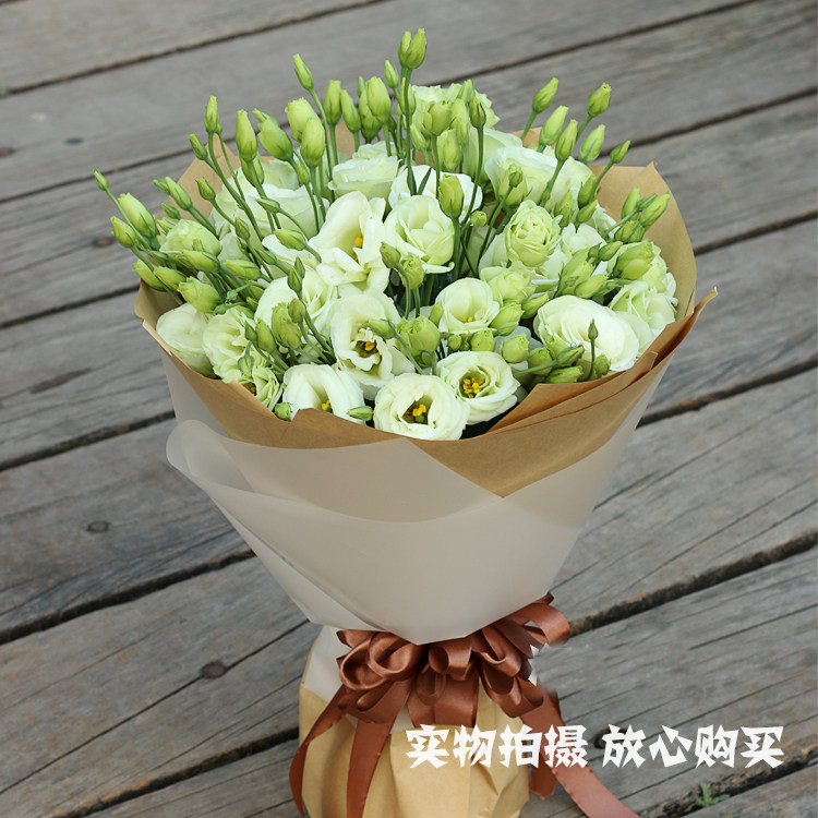 洋桔梗鲜花花束南昌同城鲜花速递情人节赣州抚州萍乡宜春九江花店