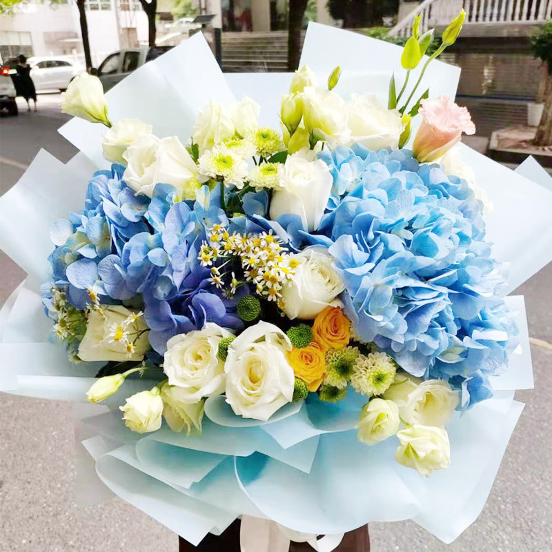 鲜花同城速递七夕母亲节生日长沙