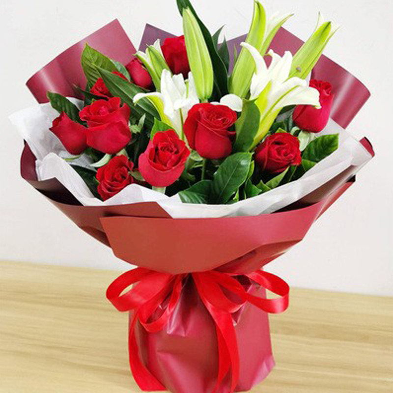情人节呼和浩特同城鲜花速递包头乌海赤峰通辽吉林长春配送哈尔滨