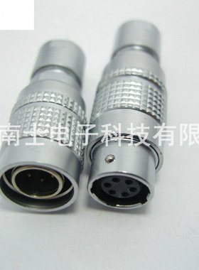 MINSOO敏烁 YC8 6芯 航空插头插座 8MM快速插拔连接器 空中对接