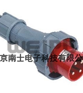 WEIPU 威浦 TYP673 4芯 3P+E 航空 工业插头 63A 防护等级 IP67