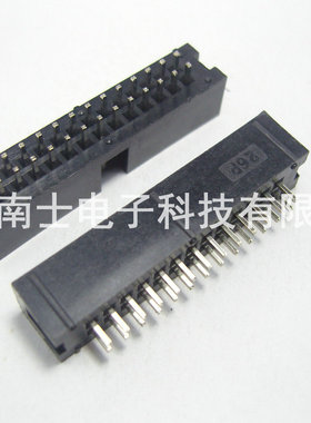 DENK DC3-26P 直针 简易牛角 ISP下载接口 JTAG 插座 2.54mm间距