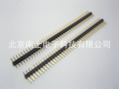 精工南士 镀金1*40P 40PIN间距2.0MM针长8.5MM单排针单排排针直针