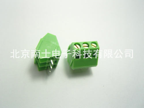 万捷 WJ/KF103-3P 接线端子接插件 可拼接线柱间距5.0MM 300V/10A