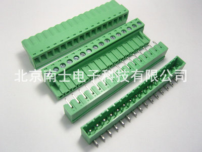 日精 2ERJRC-16P 插拔式 接线端子 间距5.08MM KF2EDG RC 封口 弯