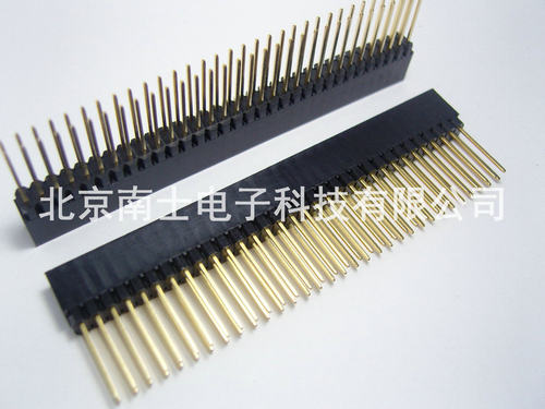 诺凌 noxtlon PC104 插座 2*32P 64P 双排座排母 间距2.54mm 长针