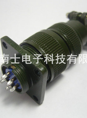 大发CSP防水航空插头插座CX16/P16/X16-5芯X16K5P 16MM螺纹连接器