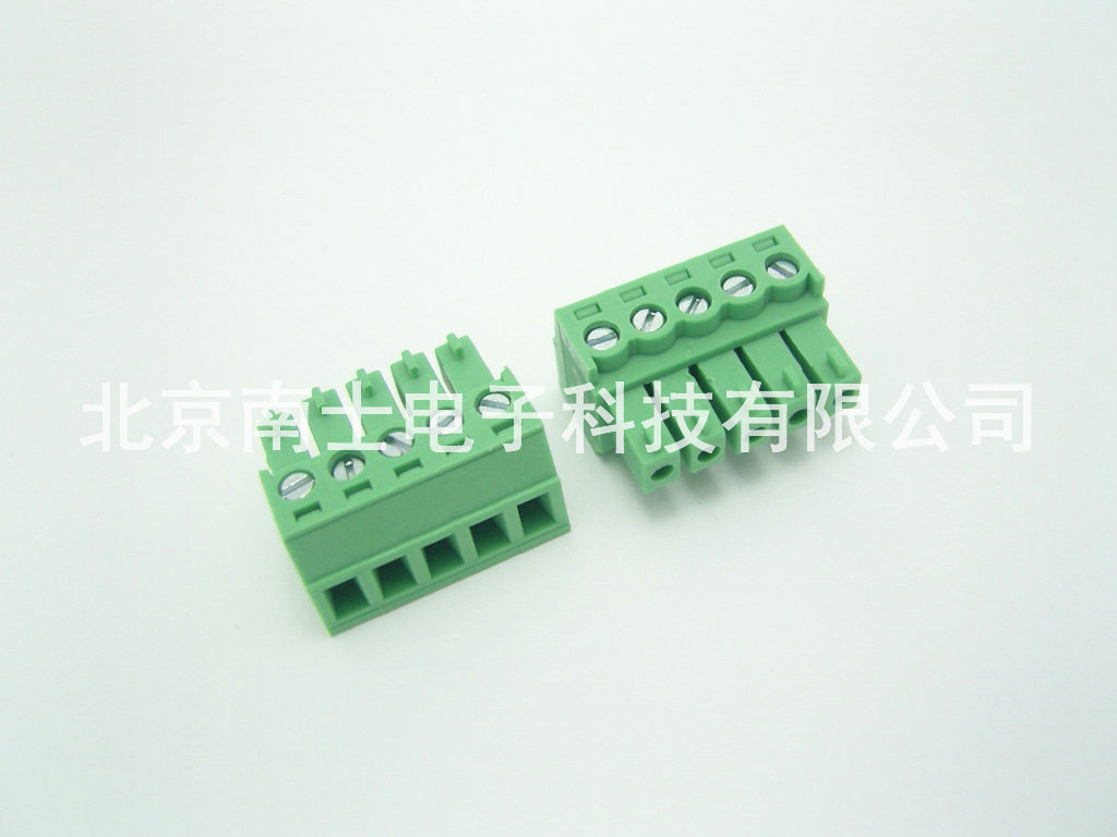 日精 2ERJK-5P 插拔式 接线端子 间距3.81MM KF2EDG K 头 - 实物图