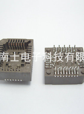 诺凌 PLCC32 32P 32DIP 硬脚 直插IC座 集成电路 IC插座 芯片底座