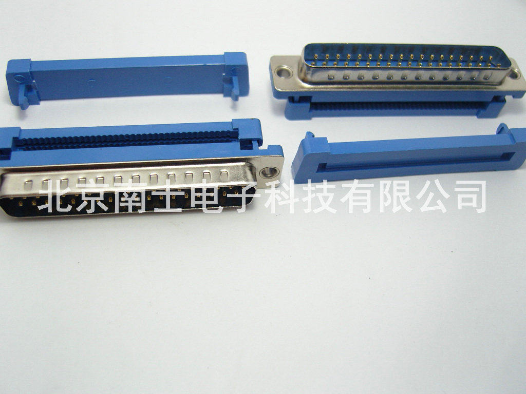台湾 DIDC37M DB37公头 针 压接 压线式 2.54MM压排线连接器 免焊
