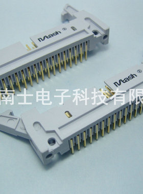 精工南士 DC2-34P 镀金 90度弯脚 弯针 牛角插座 2.54mm间距 灰色