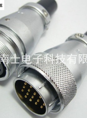 WEIPU 威浦 WS28 16芯 航空插头 对接插座 28mm WS28K16ZQ J16TQ
