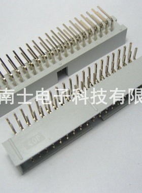 DENK DC3-40P 弯针 简易牛角 ISP接口 JTAG 插座 2.54mm间距 灰色