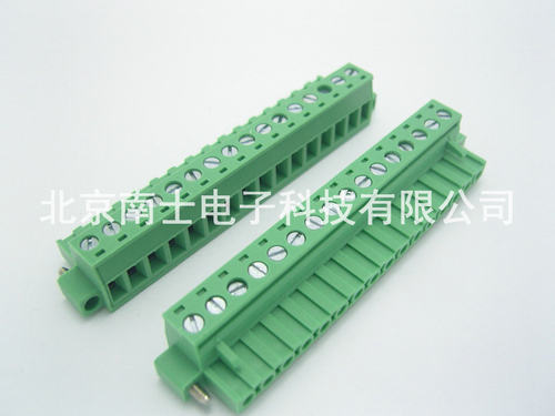 日精 2ERJKM-16P 插拔式 接线端子 间距5.08MM KF2EDG KM 带耳 头