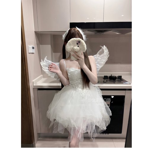 万圣节cosplay天使套装魔法公主