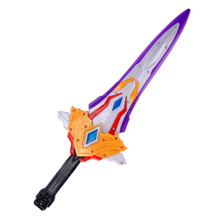 正版灵动创想奥特曼武器儿童宝剑男孩发光大刀欧布圣剑特利迦赛罗