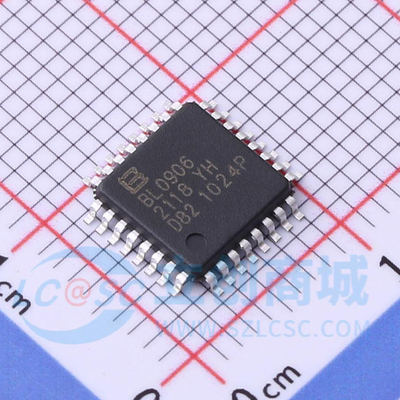 全新原装 BL0906 LQFP-32 六相交流电能计量芯片