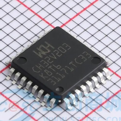 全新原装 CH32V203K8T6 封装 LQFP-32(7x7)