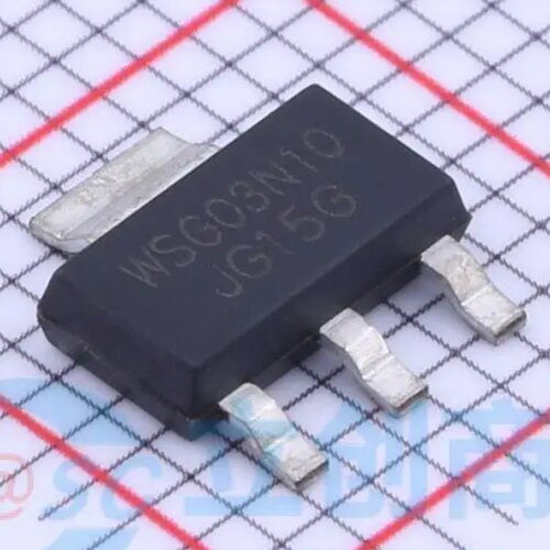 全新原装 WSG03N10 封装 SOT-223 场效应管(MOSFET)