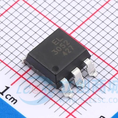 全新原装  EL3052 贴片SOP6 可控硅驱动光耦 黑色 EL3052S(TA)