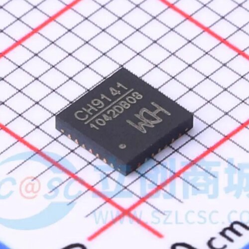 全新原装 CH9141 封装QFN-28 蓝牙串口透传芯片
