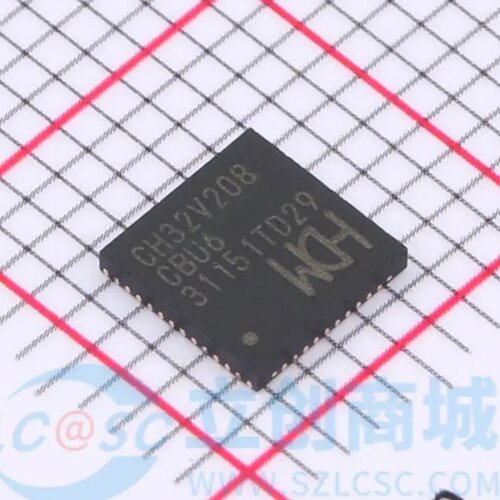 全新原装 CH32V208CBU6 封装 QFN-48(5x5)