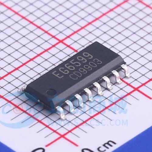 全新原装 EG6599 贴片SOP16 电子元器件 电源监控芯片