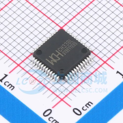 全新原装CH338L 封装LQFP-48(7x7) USB转换芯片
