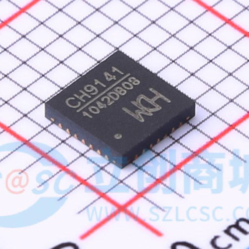全新原装 CH9141 QFN-28 蓝牙串口透传芯片