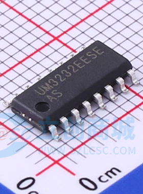 全新原装 UM3232EESE 贴片 SOP-16 RS-232 收发器芯片