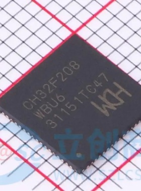 全新原装 CH32F208WBU6 封装 QFN-68(8x8)