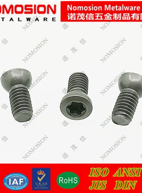 进口12.9级数控刀具160铣刀盘 TS40B100I刀片梅花刀把螺丝 M4*10